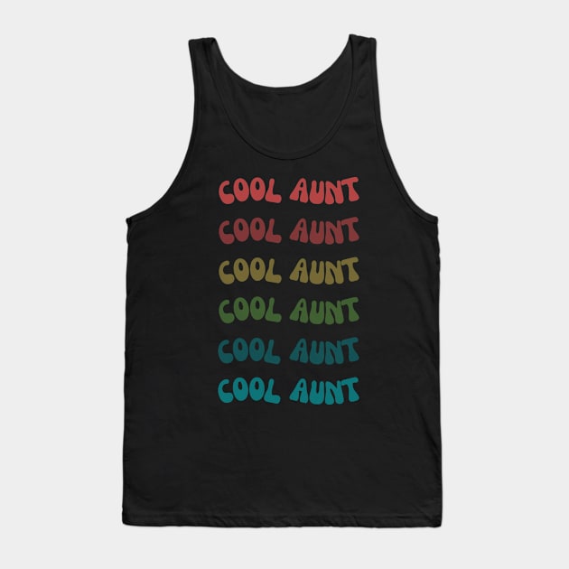 Cool aunt gift for aunt, new aunt gift, gift for her 2022 Tank Top by Maroon55